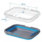 ProPlus Disk Basin 16 l Collapsible ProPlus Disk Basin 16 l Collapsible