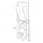 ProPlus Electric Inlet CEE Rectangular Black ProPlus Electric Inlet CEE Rectangular Black