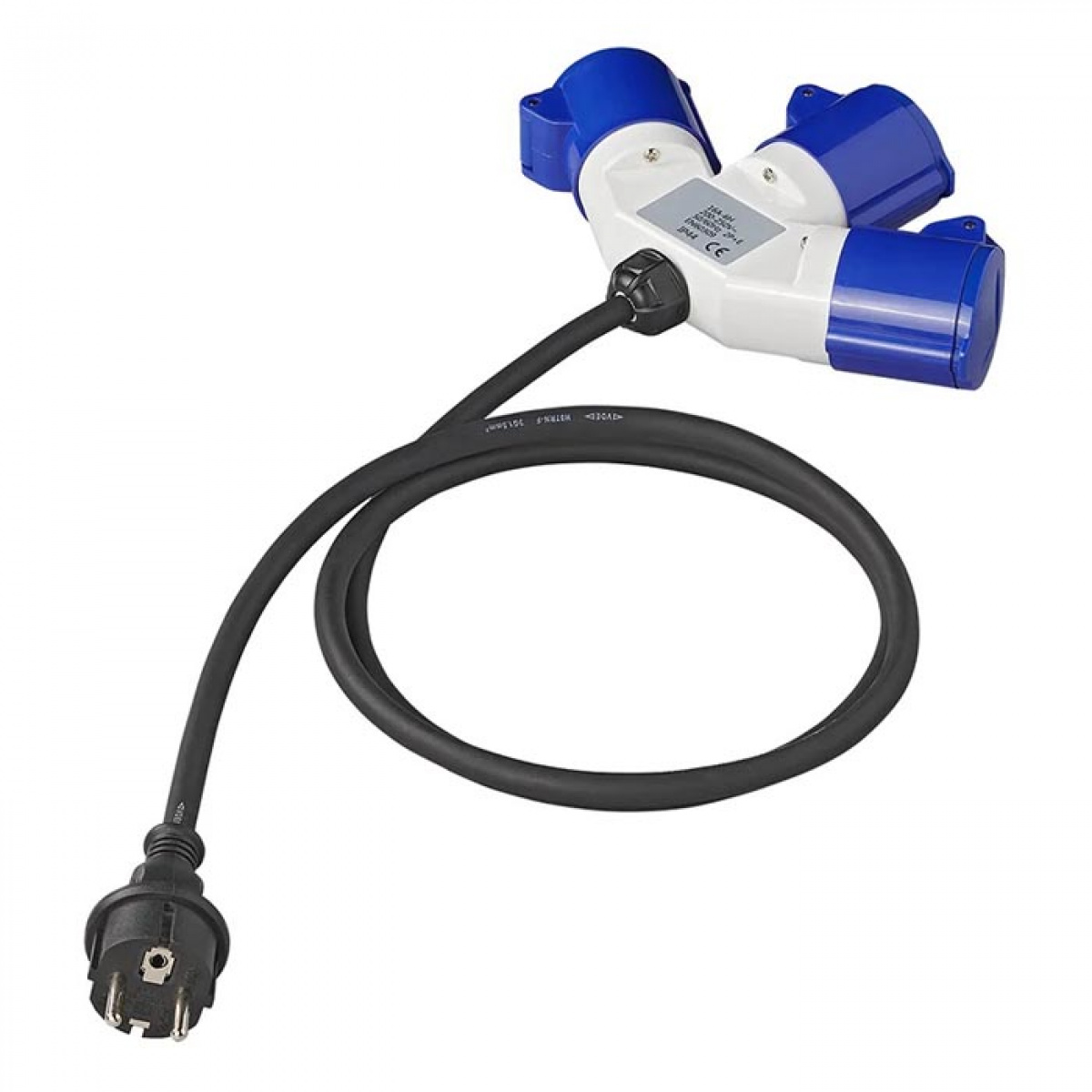 ProPlus Connection Cable 150 cm 230V To 3xCEE in the group Caravan & Motorhome / Electronics / Connection cables at Campmarket (78483)