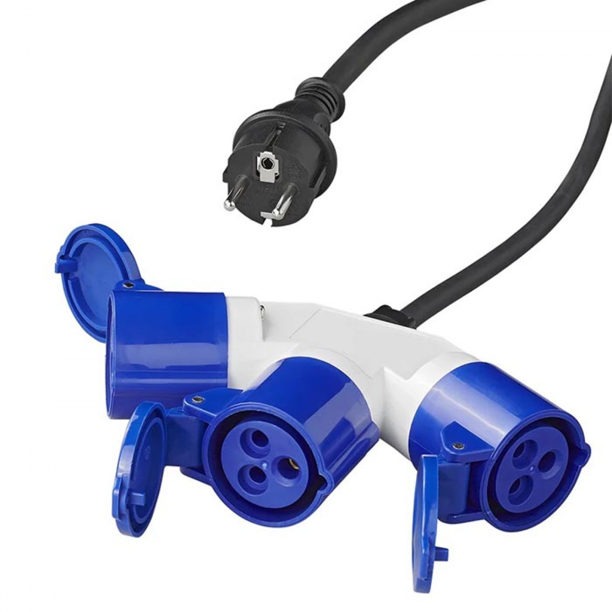 ProPlus Connection Cable 150 cm 230V To 3xCEE in the group Caravan & Motorhome / Electronics / Connection cables at Campmarket (78483)