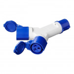 ProPlus CEE 2-way Splitter 16A ProPlus CEE 2-way Splitter 16A