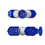 ProPlus CEE 2-way Splitter 16A ProPlus CEE 2-way Splitter 16A