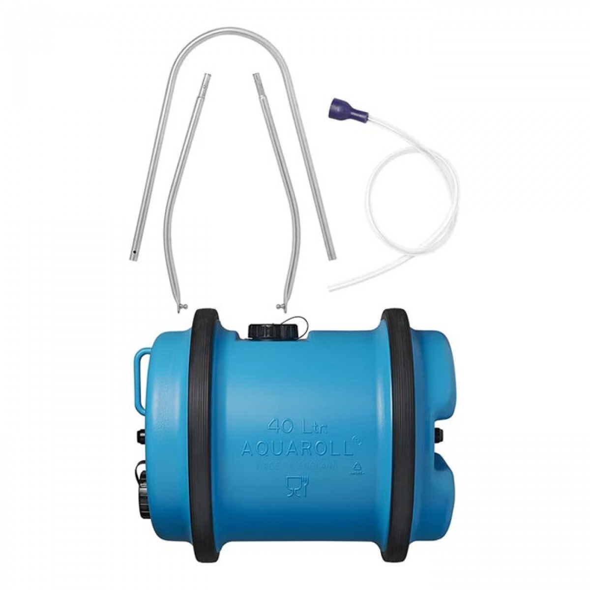 Aquaroll Clean Water Tank 40L Blue in the group Water & Sanitation / Water / Water container at Campingvaruhuset i Norden AB (78517)