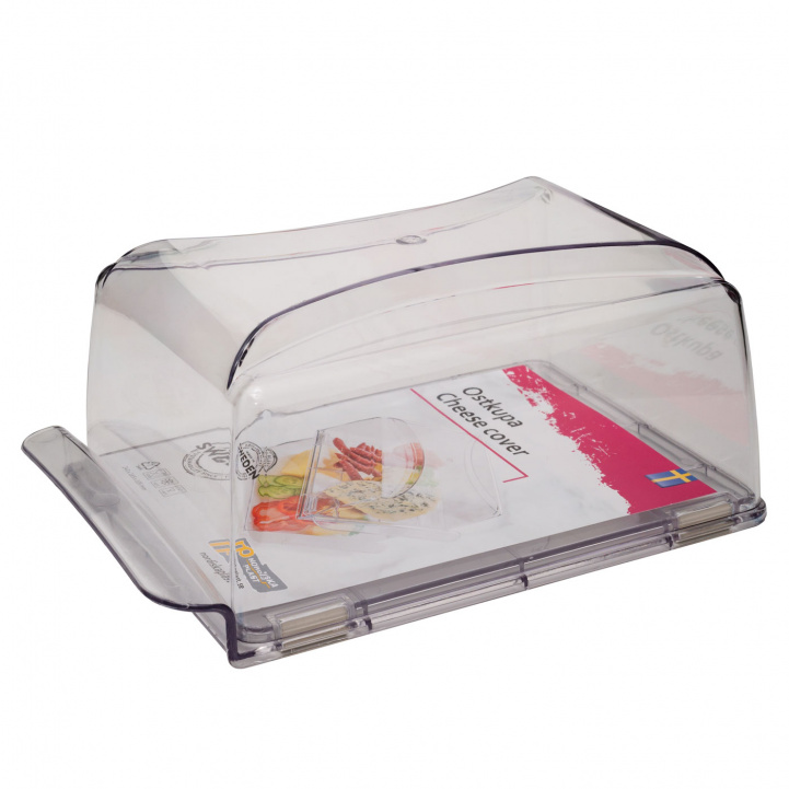 Cheese dome Clear in the group Household & Kitchen / Kitchen accessories / Food & Pantry Storage at Campingvaruhuset i Norden AB (78905)