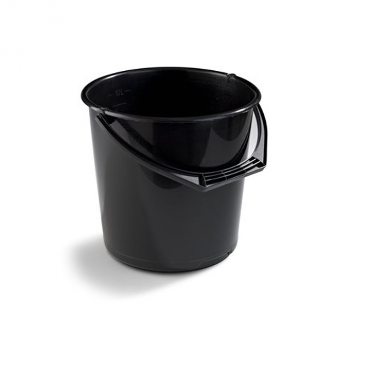 Bucket 10L Black in the group Household & Kitchen / Laundry, Cleaning & Dishes / Cleaning at Campmarket (79004)