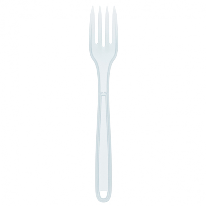 Reusable Cutlery Fork 4-Pack Clear in the group Household & Kitchen / Serving / Cutlery at Campingvaruhuset i Norden AB (79009)