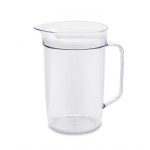 Measuring jug 1.5L M Lid Glass/White