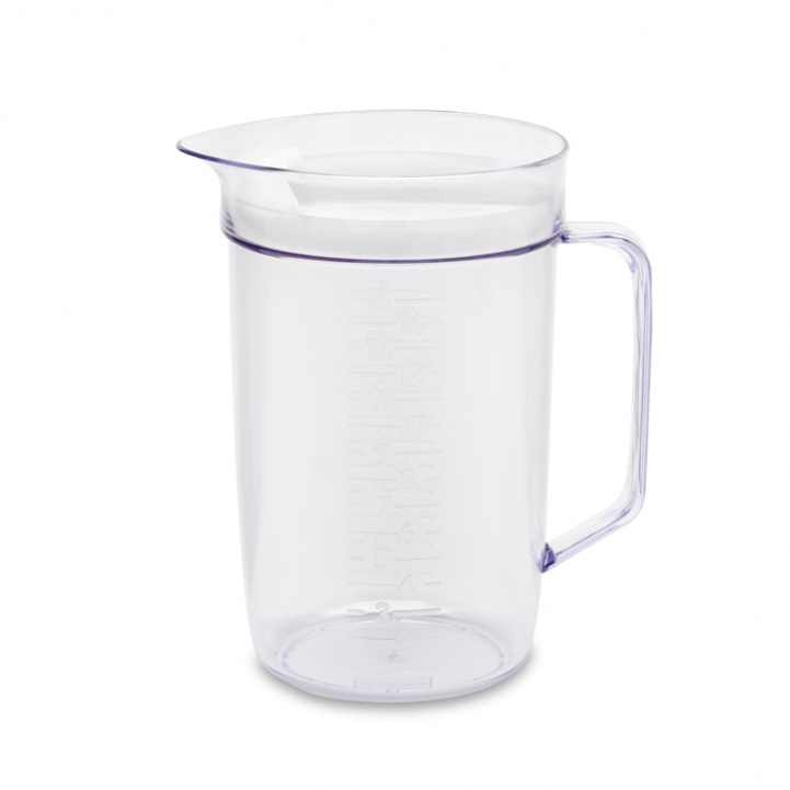 Measuring jug 1.5L M Lid Glass/White in the group Household & Kitchen / Serving / Carafes at Campingvaruhuset i Norden AB (79020)
