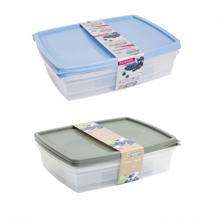 Freezer/Microwave 1.5L 2-P in the group Household & Kitchen / Kitchen accessories / Food & Pantry Storage at Campingvaruhuset i Norden AB (79044)