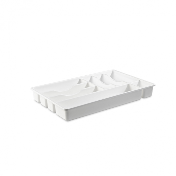 Cutlery tray 8-compartment White in the group Household & Kitchen / Serving / Cutlery storage at Campingvaruhuset i Norden AB (79054)