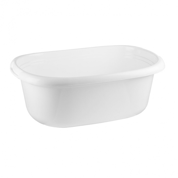 40 L White Tub in the group Household & Kitchen / Laundry, Cleaning & Dishes / Cleaning at Campmarket (79058)