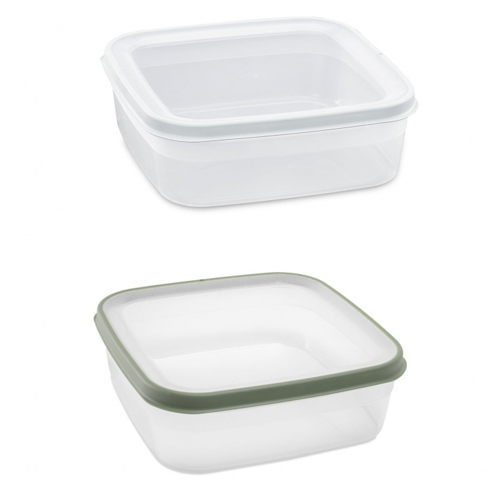 Storage jar 1.6L Square in the group Household & Kitchen / Kitchen accessories / Food & Pantry Storage at Campmarket (79070)