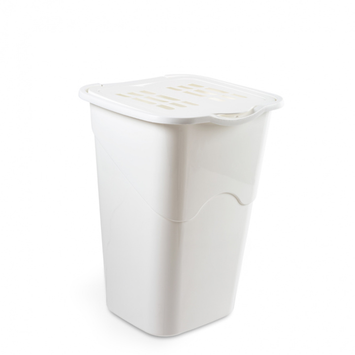 Laundry basket 50L White in the group Household & Kitchen / Laundry, Cleaning & Dishes / Cleaning at Campingvaruhuset i Norden AB (79107)
