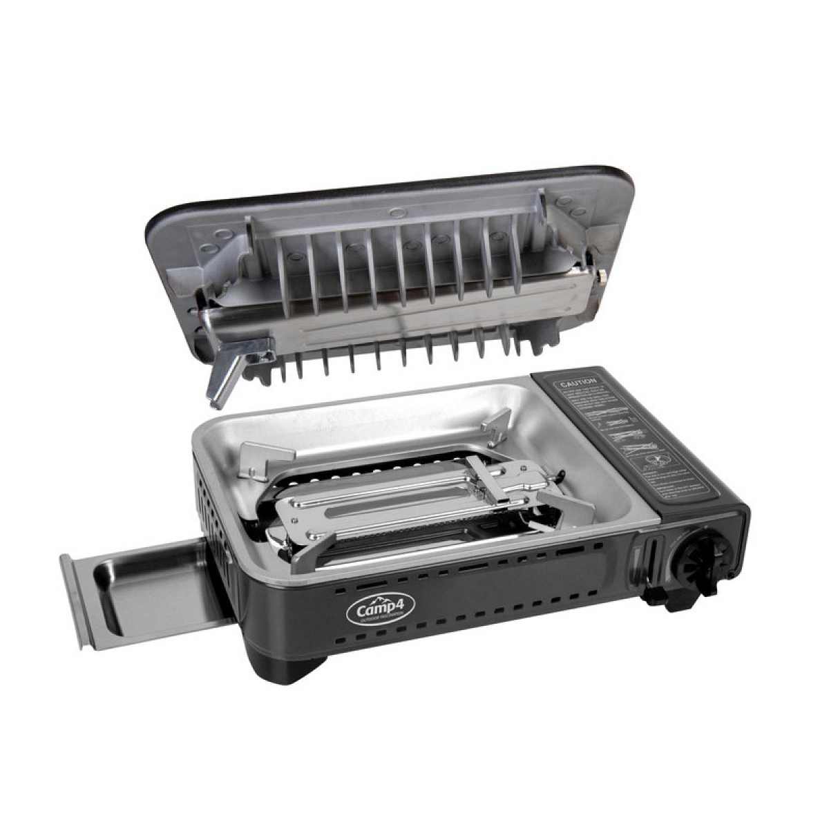 Camp4 Gas Grill with Grill Plate in the group Household & Kitchen / Grills / Gas grill at Campingvaruhuset i Norden AB (79210)