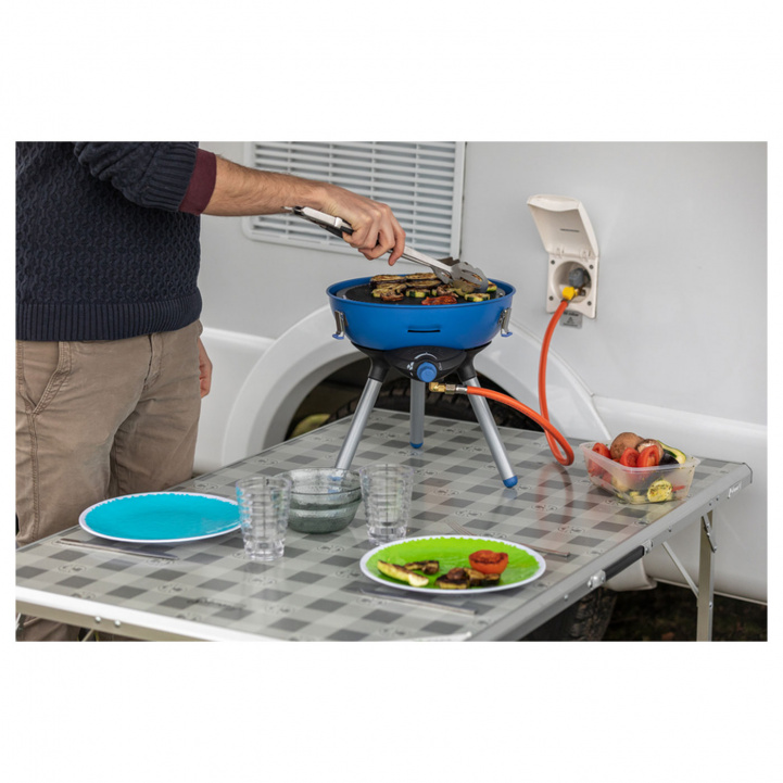 Party-Grill 400 with Gas Hose and Quick Coupling in the group Household & Kitchen / Grills / Gas grill at Campingvaruhuset i Norden AB (79215)