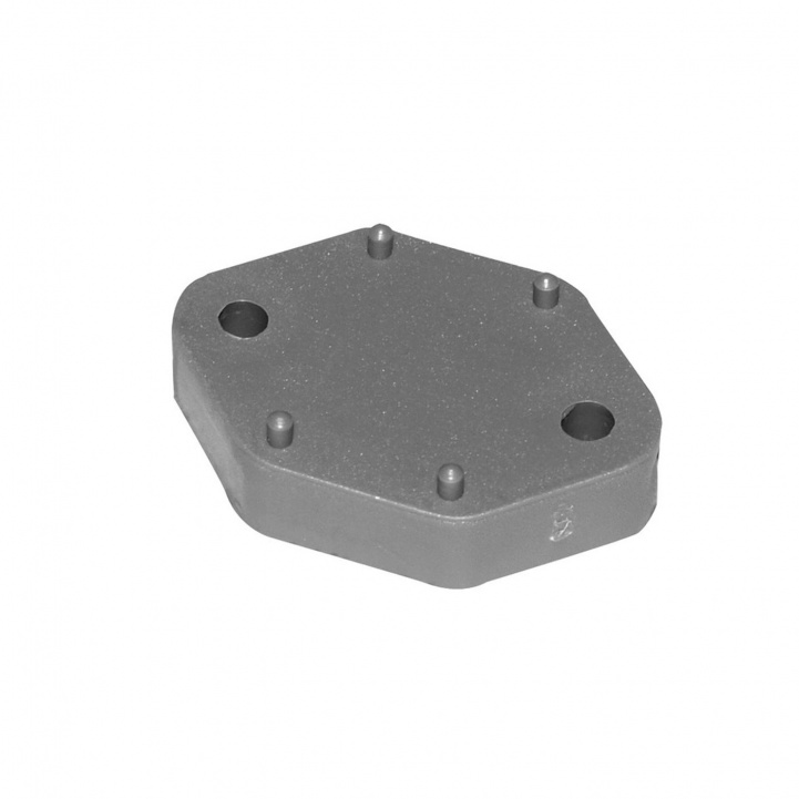 Distance plate Grey in the group Caravan & Motorhome / Locks & Fittings / Doorstop at Campmarket (79231)