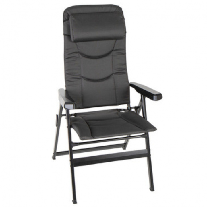 Camp4 Camping Chair Campinas with High Back Black in the group Camping furniture / Camping chairs at Campmarket (79251)