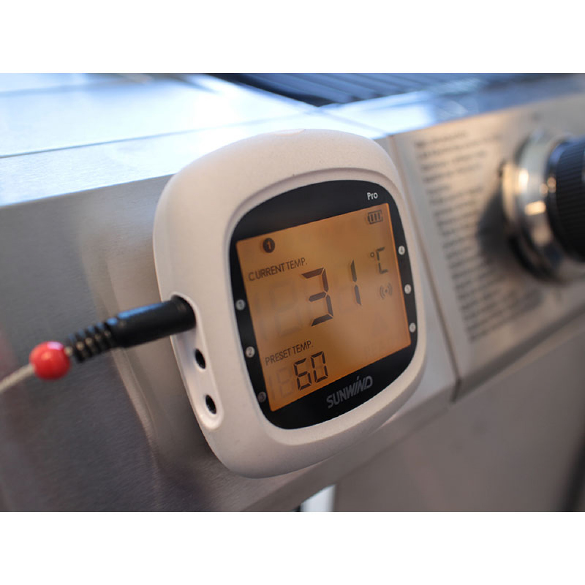 Sunwind Grill Thermometer Torunn in the group Household & Kitchen / Grills / Grill accessories at Campingvaruhuset i Norden AB (79373)
