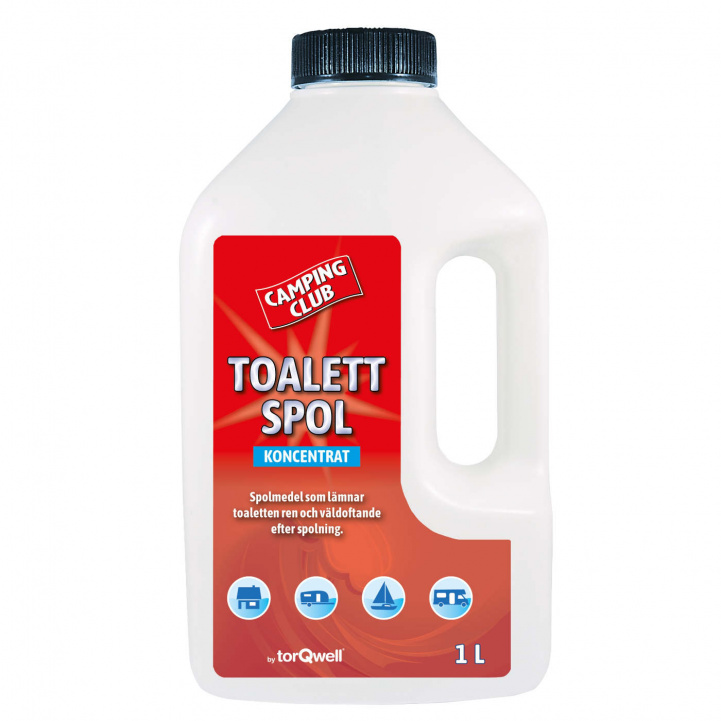 Toilet flush liquid 1L in the group Water & Sanitation / Chemicals & Accessories / Toilet/Tank cleaning & Accessories at Campingvaruhuset i Norden AB (79583)