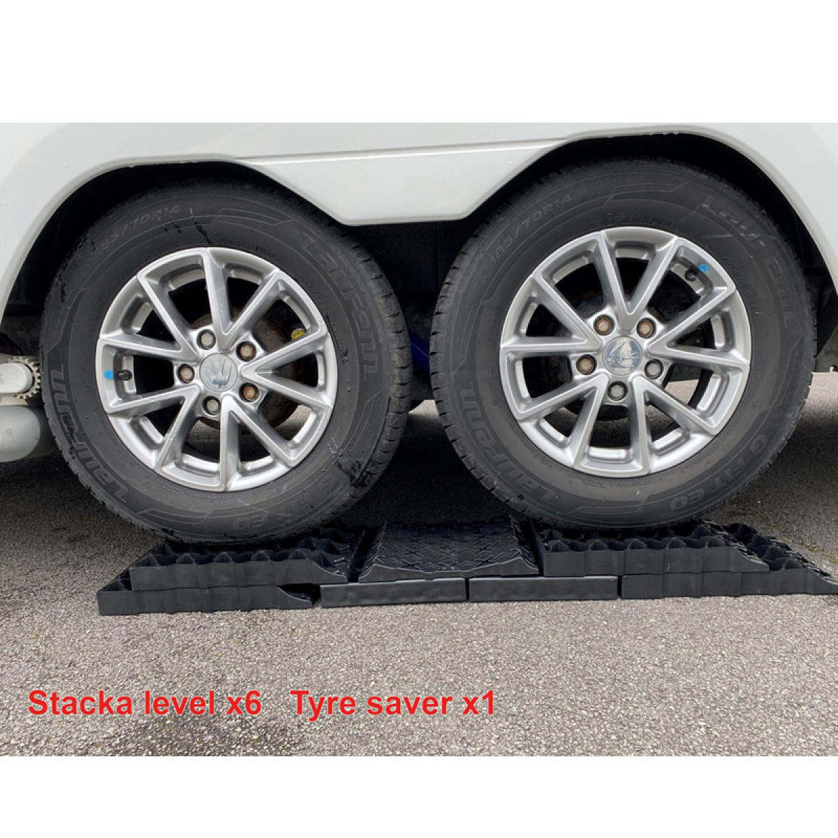 Milenco Leveling Blocks Stacka Level 9 Twin in the group Caravan & Motorhome / Chassis / Level blocks at Campingvaruhuset i Norden AB (79714)