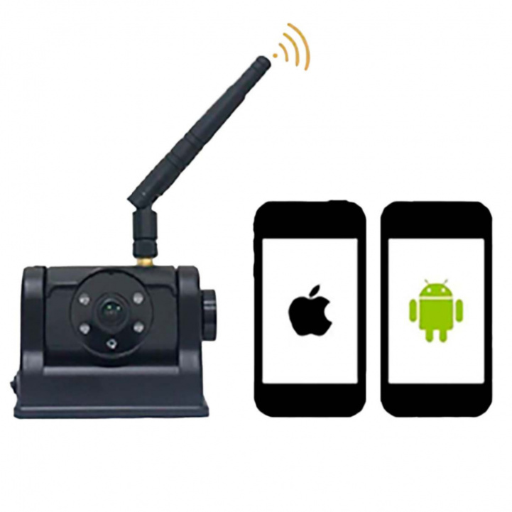 Bevocam Wifi Backup Camera in the group Caravan & Motorhome / Electronics / TV, Image & Sound / Back camera at Campingvaruhuset i Norden AB (79868)