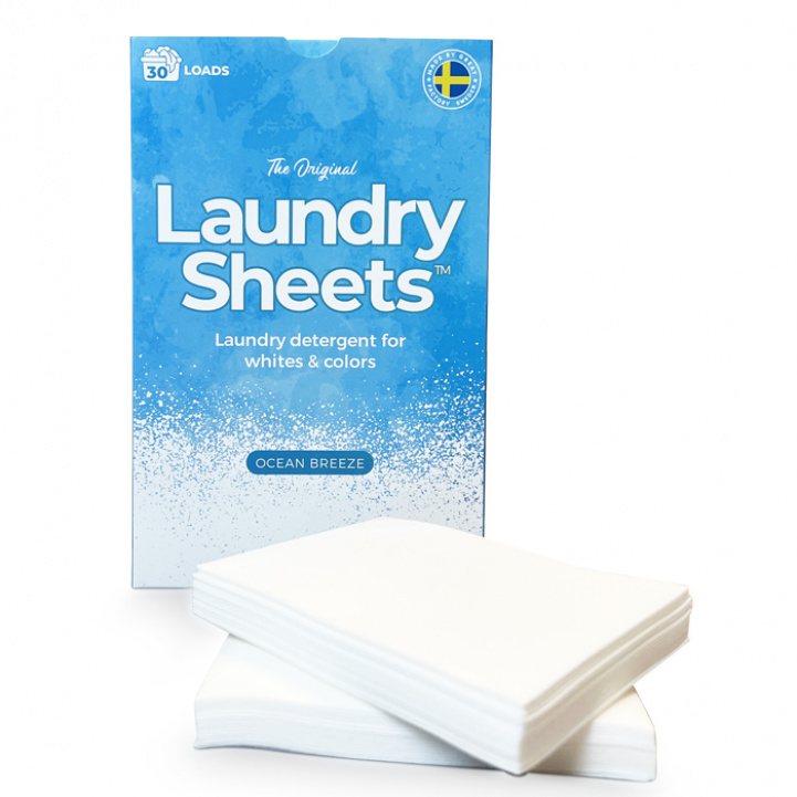 Laundry Sheets Ocean Breeze 30-Pack in the group Household & Kitchen / Laundry, Cleaning & Dishes / Cleaning at Campingvaruhuset i Norden AB (79878)