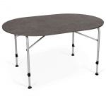 Dometic Table Zero Concrete Oval 140x90cm Dometic Table Zero Concrete Oval 140x90cm