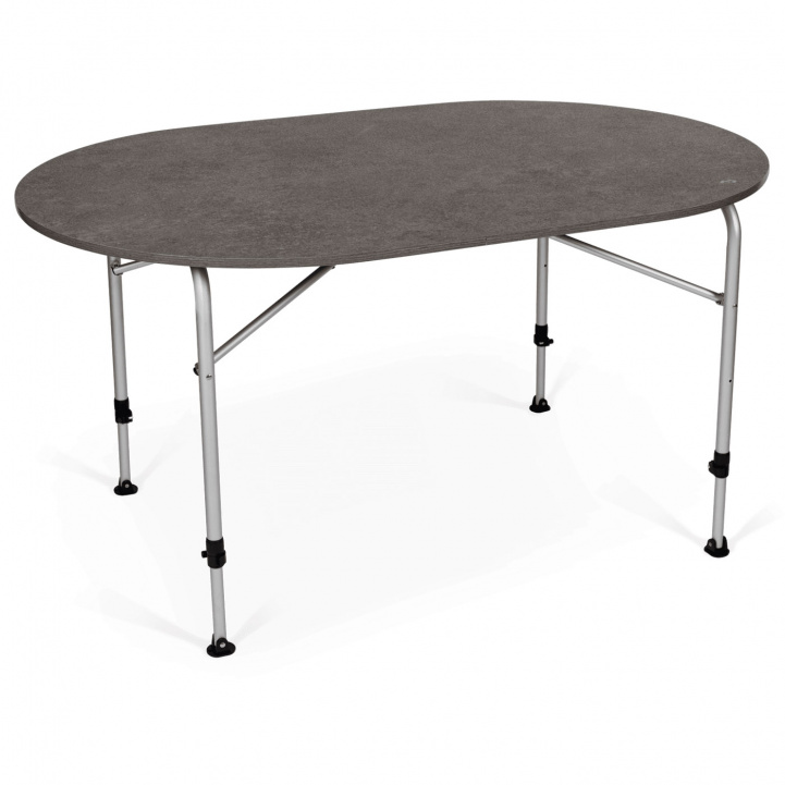 Dometic Table Zero Concrete Oval 140x90cm in the group Camping furniture / Camping table at Campmarket (80112)