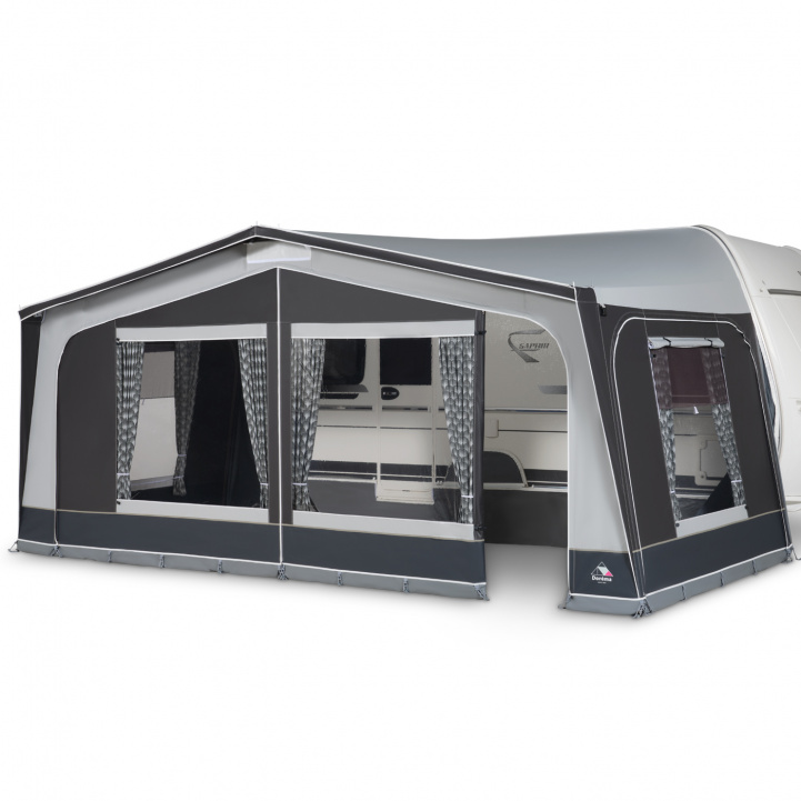 Doréma Monza 240 Deluxe Anthracite in the group Awning & Canopies / Awning Caravan / A-measure tent / Depth 2.4m at Campingvaruhuset i Norden AB (80137)
