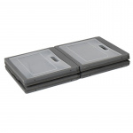 Storage box Foldable 2-sections