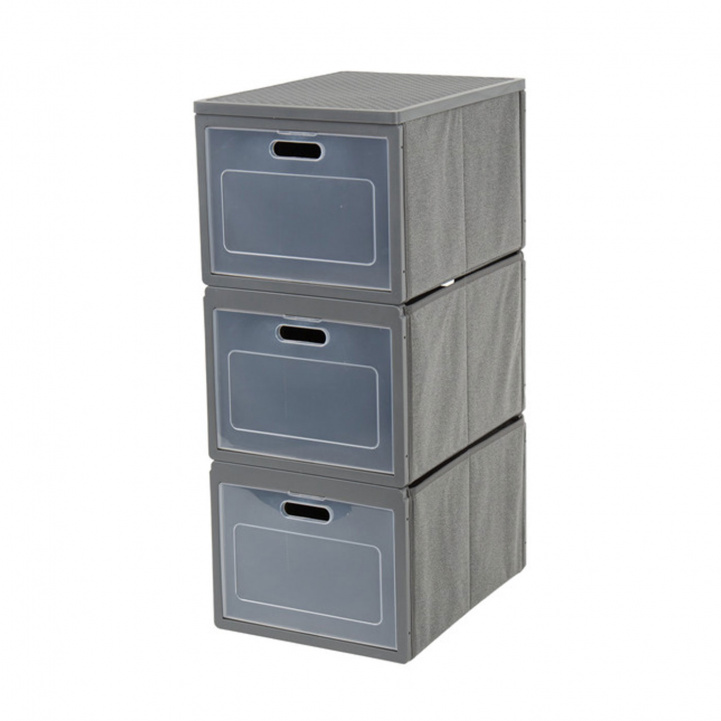 Storage box collapsible 3-sections in the group Home & Interior / Storage at Campingvaruhuset i Norden AB (80188)