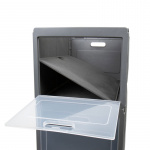 Storage box collapsible 3-sections