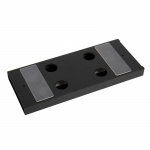 Glass holder wine glass black Glass holder wine glass black