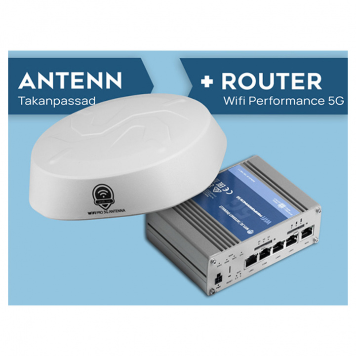 5G Router + Roof Antenna in the group Caravan & Motorhome / Electronics / Internet & WiFi at Campingvaruhuset i Norden AB (80203)