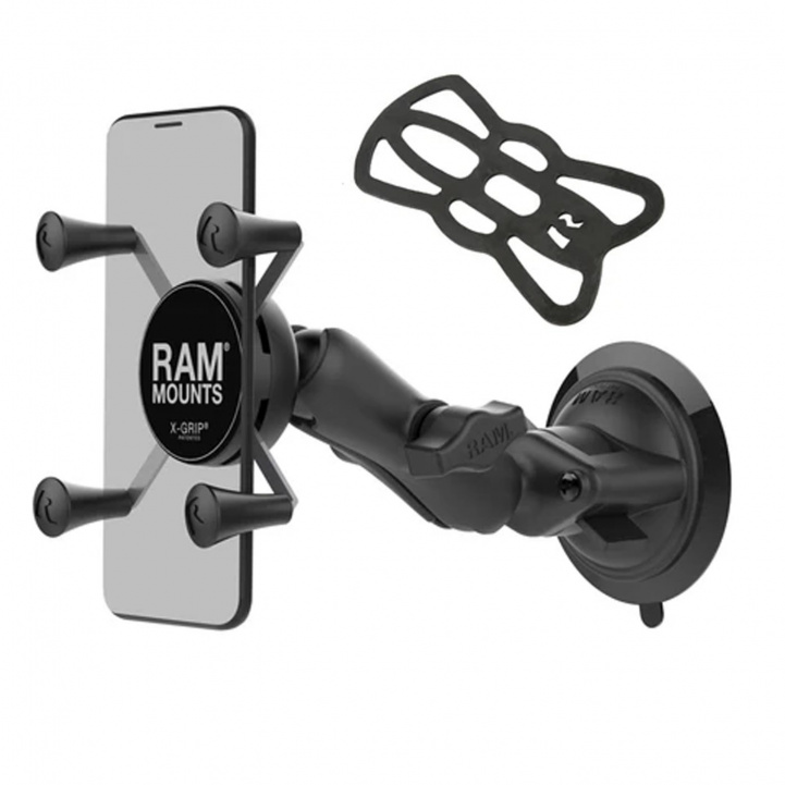 RAM Mounts X-Grip Phone Holder with Suction Cup Medium in the group Other / Accessories for phone and tablet at Campingvaruhuset i Norden AB (80215)