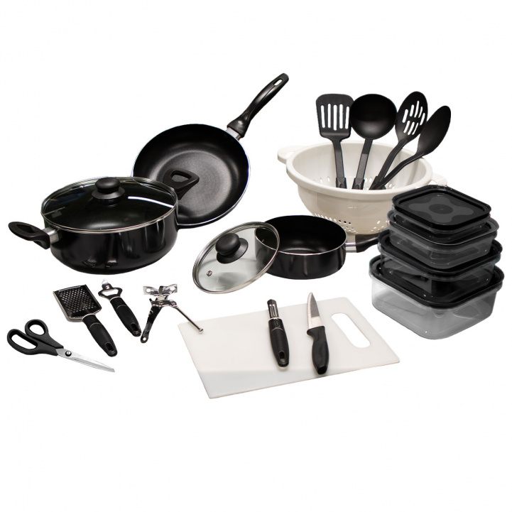 GoCamp Kitchen Equipment 25 pieces in the group Household & Kitchen / Kitchen accessories / Kitchen utensils at Campingvaruhuset i Norden AB (80456)