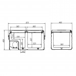 Smart Living Compressor Cooler Cool 75L Without Battery Smart Living Compressor Cooler Cool 75L Without Battery