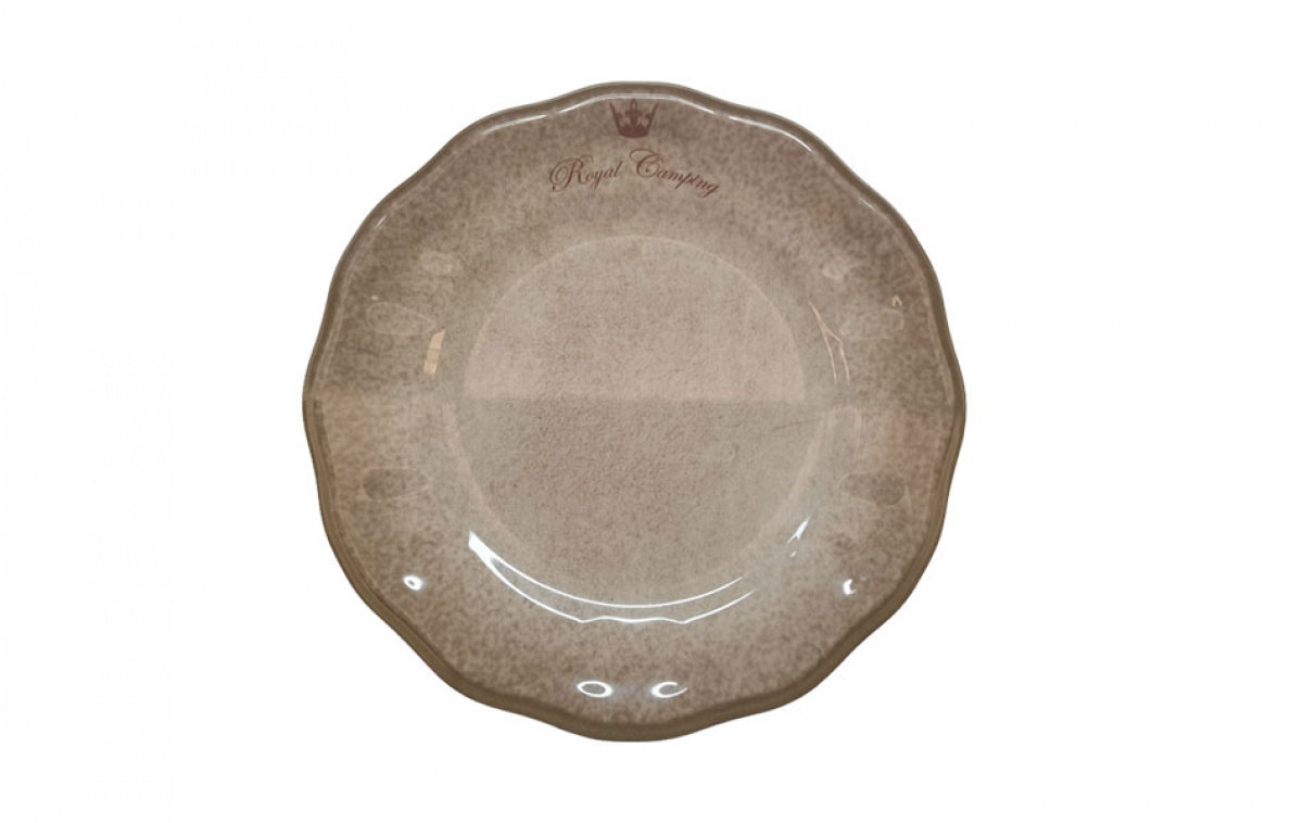 Royal Camping Melamine Tableware Sand 16-pieces in the group Household & Kitchen / Serving / Tableware at Campmarket (80616)