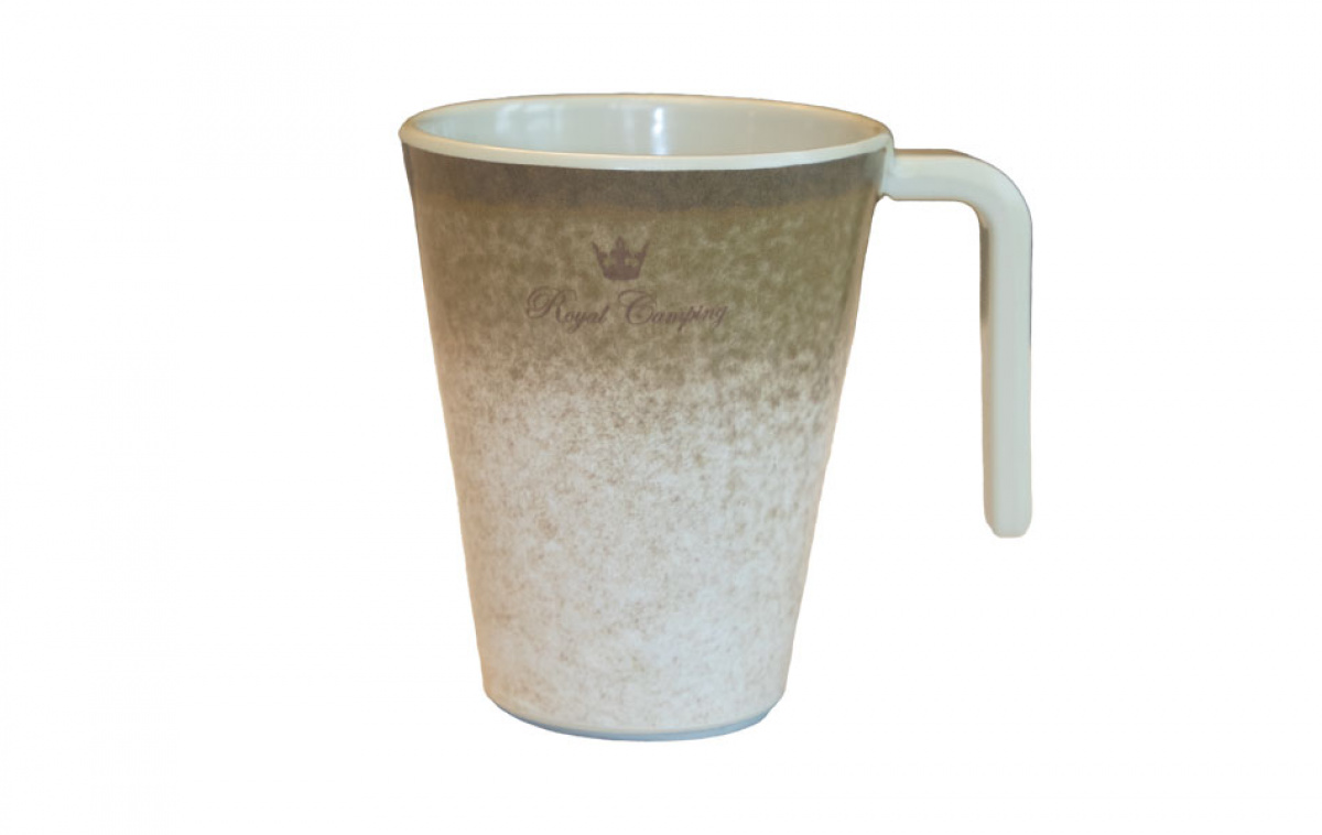 Royal Camping Melamine Tableware Sand 16-pieces in the group Household & Kitchen / Serving / Tableware at Campmarket (80616)