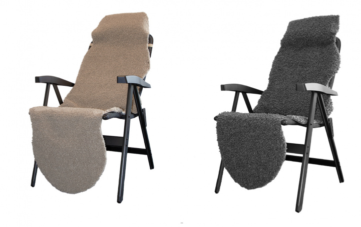 Royal Camping Art Blanket Curly 180x60cm in the group Camping furniture / Camping chairs / Accessories camping chairs at Campingvaruhuset i Norden AB (80679)