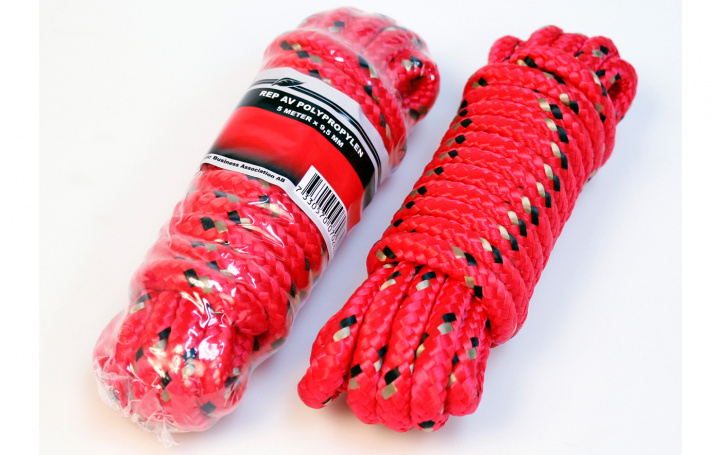 Red Rope 9.5mm x 5m in the group Awning & Canopies / Accessories-Parts at Campingvaruhuset i Norden AB (80701)
