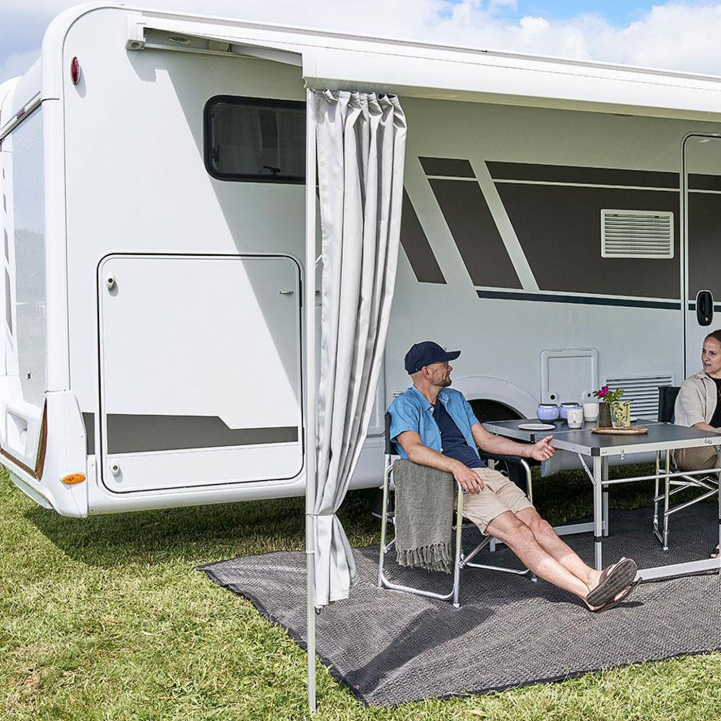 Isabella Front Curtain Shade 144x170 cm in the group Awning & Canopies / Awnings / Caravan awnings / Front & Gables Caravan Awnings / Pages & Fronts Caravanstore XL at Campingvaruhuset i Norden AB (80770)