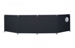 Isabella Windbreak Grey 4-piece 460x110 cm Isabella Windbreak Grey 4-piece 460x110 cm