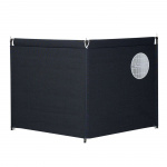 Isabella Windbreak Grey 2-piece 232x110 cm