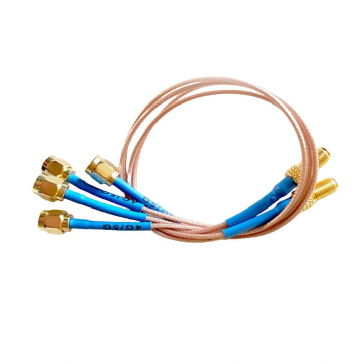 5G Y-Adapter – 2 to 4 LTE Cables for Roof Antenna in the group Caravan & Motorhome / Electronics / TV, Image & Sound / Accessories TV & Sound at Campmarket (80855)