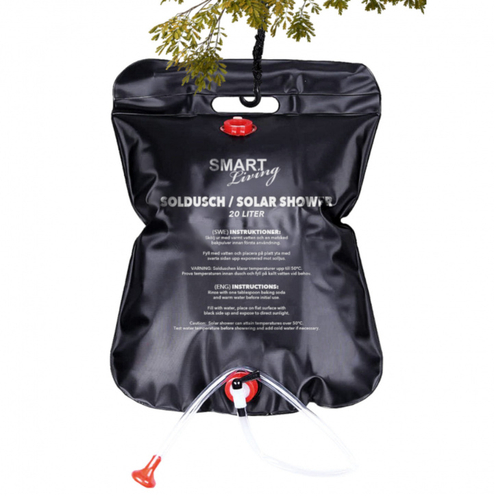 Smart Living Solar Shower 20 L in the group Outdoor / Outdoor Shower at Campingvaruhuset i Norden AB (80860)