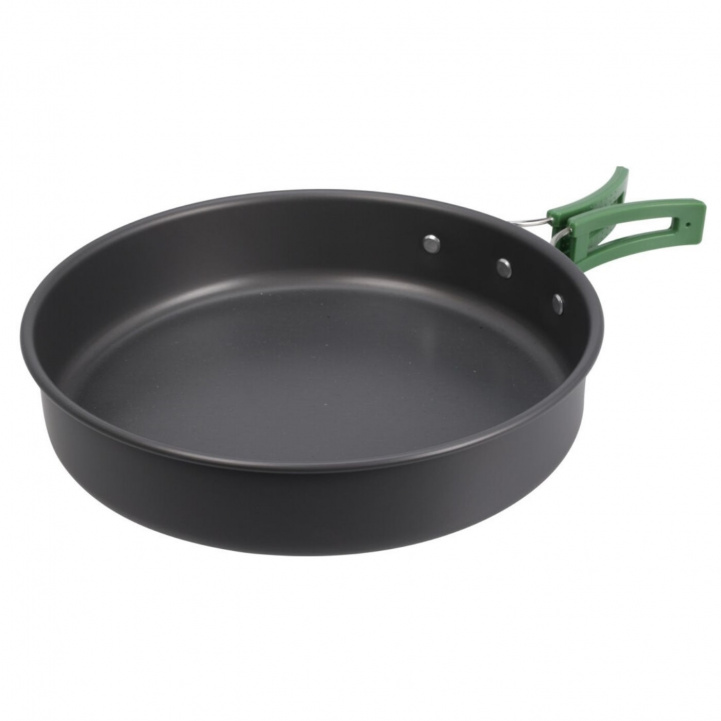 Outdoor Frying Pan 22cm Foldable Handle in the group Outdoor / Camping kitchen & Cooking utensils at Campmarket (80900)