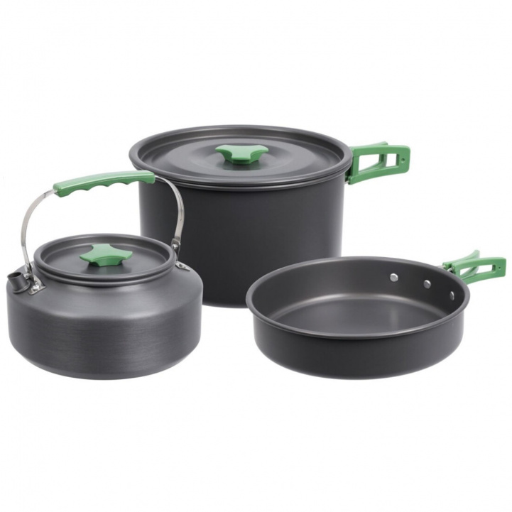 Gryte- og stekepannesett 3-delt in the group Household & Kitchen / Kitchen accessories / Pots and Pans at Campmarket (80901)