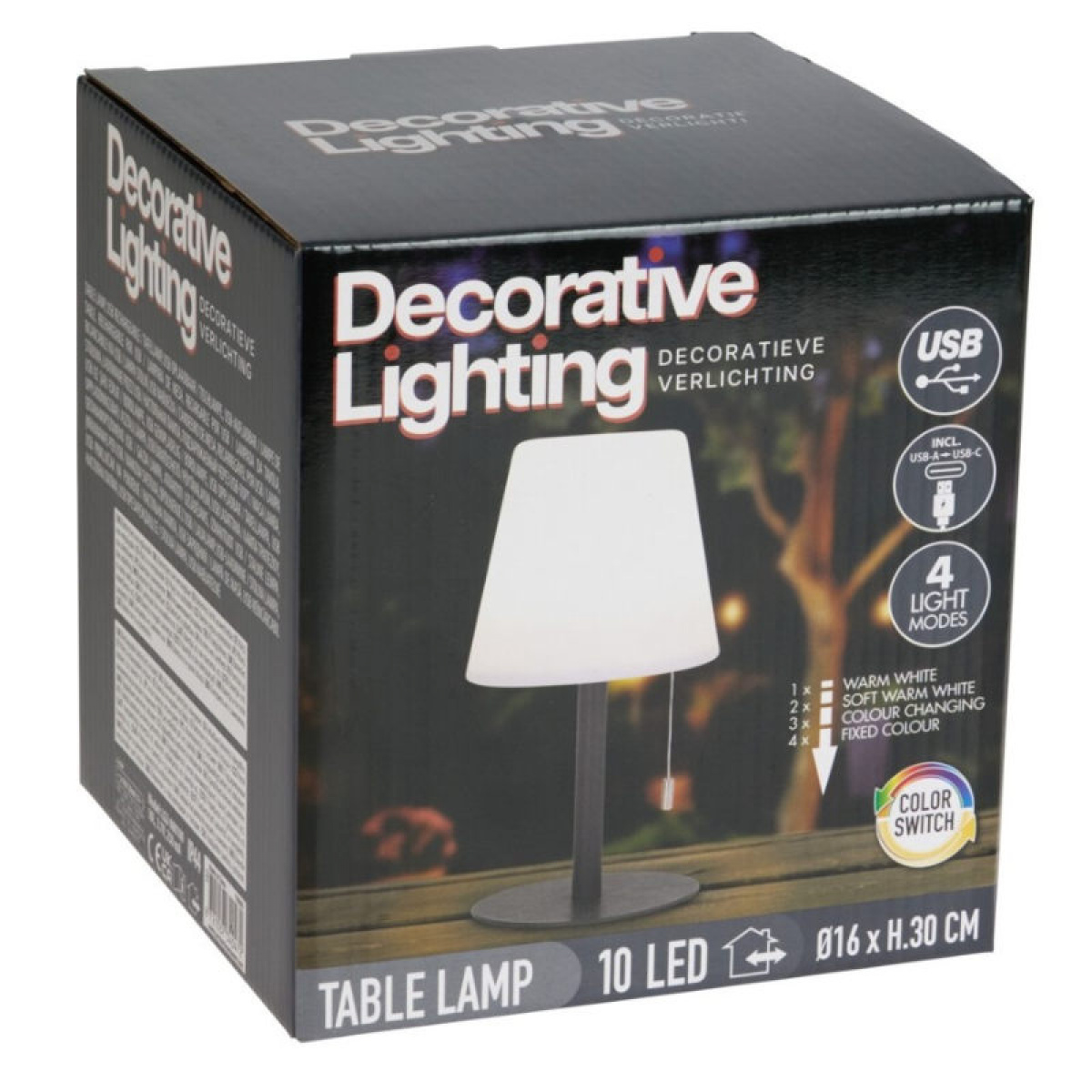 Table Lighting Colour Changing in the group Home & Interior / Lighting & Lanterns at Campingvaruhuset i Norden AB (80914)