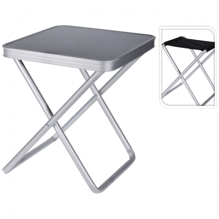 Folding Chair With Table Top in the group Camping furniture / Camping chairs / Folding chairs at Campingvaruhuset i Norden AB (80917)